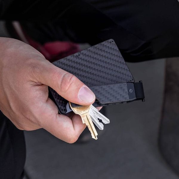Premium Black Kulcstartó és kártyatartó kézben Premium Black Kulcstartó és kártyatartó kézben
