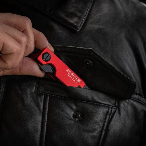 BusinessWallet RED Kulcstartó kocsikulcs zsebben